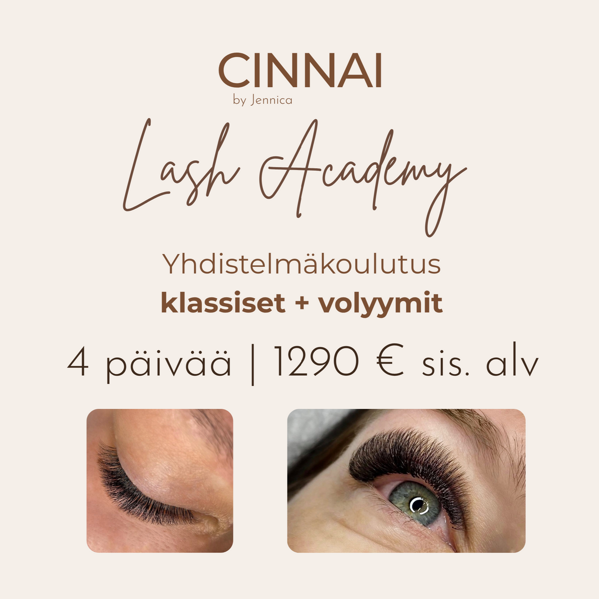 Yhdistelmäkoulutus klassiset + volyymit